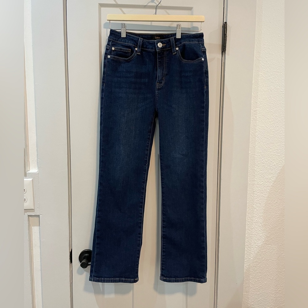 Quince Bella Stretch Straight Jeans, size 28